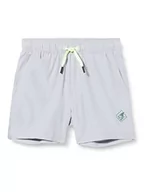 Kąpielówki dla chłopców - 4F JUNIOR Board Spodenki dziecięce, Cold Light Grey, 134-140 - miniaturka - grafika 1