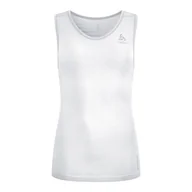 Koszulki sportowe damskie - Damska koszulka termoaktywna Odlo Performance X-Light Base Layer V-Neck Singlet white - S - miniaturka - grafika 1