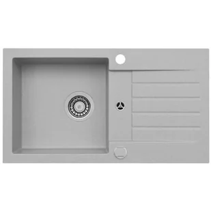 Genesis Amaro 130 zlewozmywak 75x42 cm granitowy beton 9923381 - Zlewozmywaki - miniaturka - grafika 1