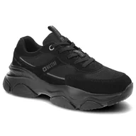 Sneakersy damskie - Big Star, Sneakersy, JJ274578 Czarny, rozmiar 37 - miniaturka - grafika 1