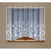 Firany - Firanka żakardowa odpasowana z wszytą taśmą marszczącą 160 x 300 cm - miniaturka - grafika 1