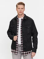 Kurtki męskie - Pepe Jeans Kurtka jeansowa Pinners PM402885 Czarny Regular Fit - miniaturka - grafika 1