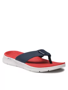 Klapki i japonki damskie - Skechers Japonki Go Consistent Sandal 229035/NVRD Granatowy - grafika 1