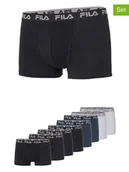 Majtki męskie - Fila Bokserki (8 par) w kolorze czarnym, granatowym i szarym - miniaturka - grafika 1