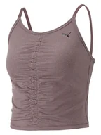 Koszulki sportowe damskie - Puma Top sportowy "Studio Foundation" w kolorze fioletowym - miniaturka - grafika 1