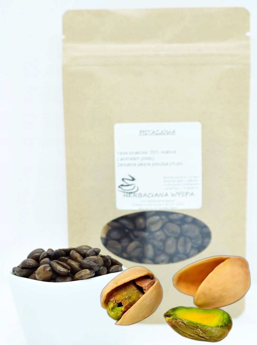 Pistacjowa 500 g kawa smakowa niepowtarzalna