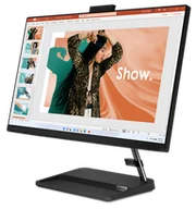 Zestawy komputerowe - All In One Lenovo IdeaCentre AIO 3 24IAP7 / F0GH00FCNY / Intel i5-12 / 16GB / SSD 512GB / Intel Xe / FullHD / Win 11 / Czarny - miniaturka - grafika 1