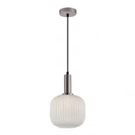 Lampy sufitowe - Lampa wisząca PENZI E27 - srebrny - miniaturka - grafika 1