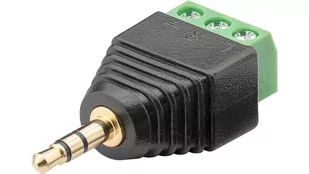 Kostka zaciskowa 3-pin/Wtyk jack 3,5 mm stereo - Adaptery i przejściówki - miniaturka - grafika 2