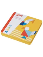 Łamigłówki - Goki Gra magnetyczna "Tangram" wersja podróżna - 6 + - miniaturka - grafika 1