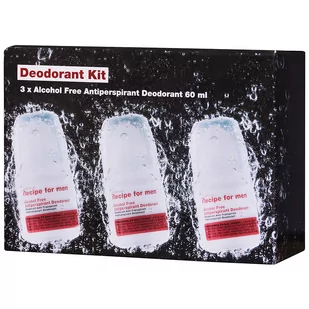 Recipe for Men Deodorant Kit 2022 - Zestawy kosmetyków męskich - miniaturka - grafika 1