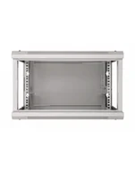 Szafy rack - EXTRALINK 6U 600X450 WALL-MOUNTED RACKMOUNT CABINET GREY - miniaturka - grafika 1
