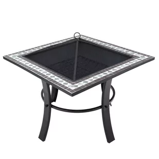 Palenisko Ogrodowe 76cm Misa Ogniowa Pogrzebacz Ruszt - Paleniska ogrodowe - miniaturka - grafika 1