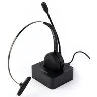 Słuchawki - GEMBIRD SŁUCHAWKA BLUETOOTH CALL CENTER KOLOR CZARNY - miniaturka - grafika 1