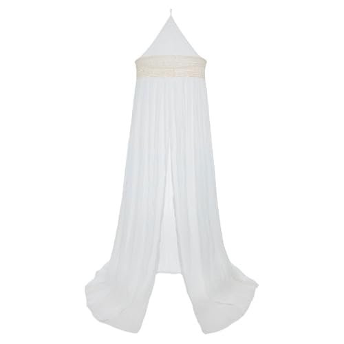 Baldachim nad łóżeczko Vintage Boho 420x245 cm Ivory Jollein