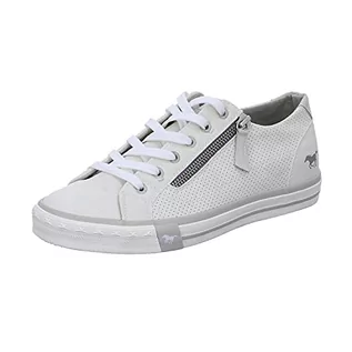 Sneakersy damskie - MUSTANG Damskie sneakersy 1146-302, biały biały, 41 EU - grafika 1