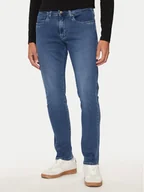 Spodnie damskie - Liu Jo Jeansy QF4075 D4945 Granatowy Slim Fit - miniaturka - grafika 1