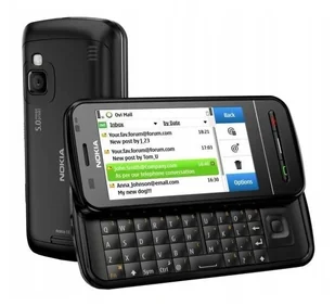 Nokia C6-00 Czarny Wi-Fi 128/240MB Gps - Telefony komórkowe - miniaturka - grafika 1