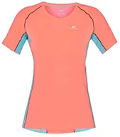 Koszulki i topy damskie - Pro Touch damska koszulka Gaisa T-shirt różowy Neon Peach/Turquois 42 - miniaturka - grafika 1