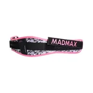 Pasy kulturystyczne - Pas fitness MadMax  Dámský fitness opasek WMN Swarovski MFB314 růžový XS - miniaturka - grafika 1