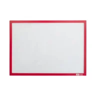 Systemy ekspozycyjne i znaki informacyjne - Allboards Koszulka magnetyczna ramka czerwona A3 RMA3R - miniaturka - grafika 1