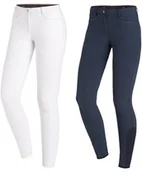 Bryczesy - Schockemohle Bryczesy z pełnym lejem silikonowym EVOLUTION Chrome damskie - miniaturka - grafika 1