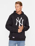 Bluzy męskie - New Era Bluza Nos MLB Neyyan 60416747 Czarny Regular Fit - miniaturka - grafika 1