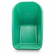 Taczki - Solidna misa do taczki Plastikowa PVC 100L 250kg Duża i masywna koryto - miniaturka - grafika 1