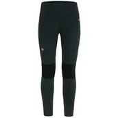 Spodnie sportowe damskie - Damskie legginsy Fjällräven Abisko Trekking Tights HD W Rozmiar: XS / Kolor: czarny - miniaturka - grafika 1