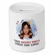 Skarbonki - Skarbonka dla Doroty na Urodziny Idealny Prezent z Nadrukiem ze Zdjęciem - miniaturka - grafika 1