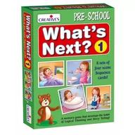 Gry planszowe - Gra językowa - 'What's Next 1' Creative Educational - miniaturka - grafika 1