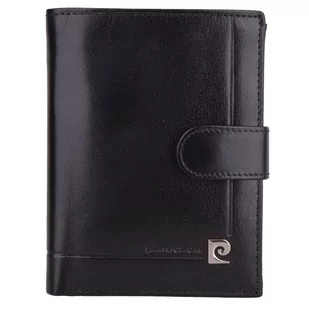Pierre Cardin, Portfel skórzany męski, czarny, YS507.1 326A RFID - Portfele - miniaturka - grafika 1