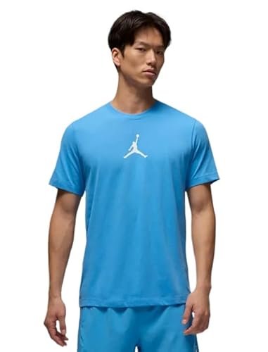 Nike Męskie Jordan Jumpman Dri-Fit Crew Koszulka Legend Blue/White M