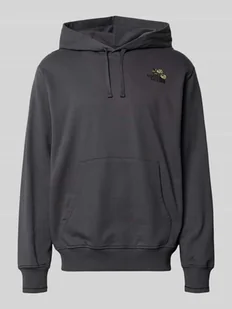 Bluza z kapturem z wyhaftowanym logo - Bluzy męskie - miniaturka - grafika 1