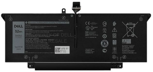 Dell 52Wh Lithium Ion battery for XMT81