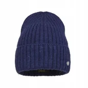 Czapki damskie - Czapka zimowa damska z angory OLGA Granat - miniaturka - grafika 1