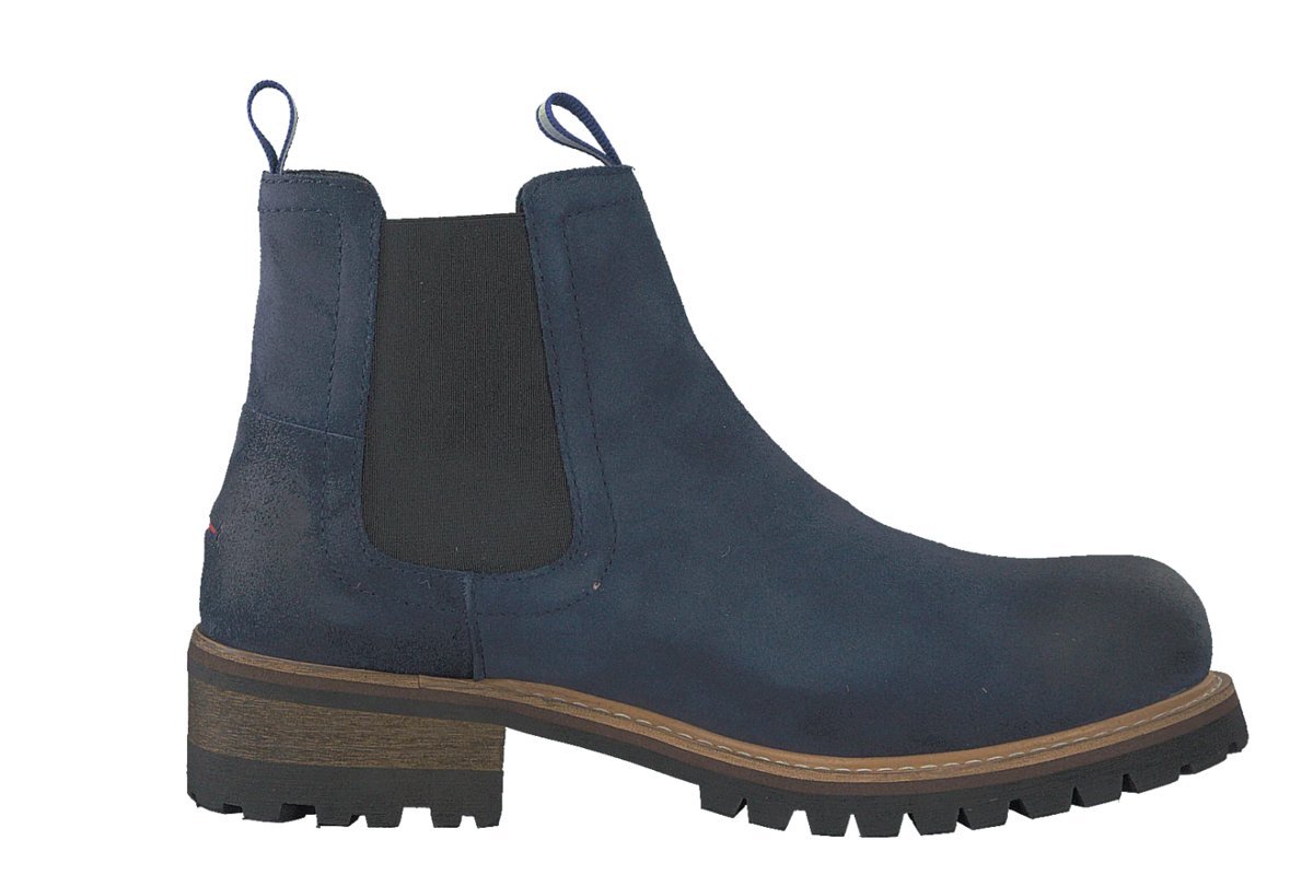 Buty męskie Tommy Jeans Suede Chelsea skórzane sztyblety-44