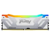 Pamięci RAM - Kingston FURY Renegade RGB DDR5 24GB 8400 CL40 Biało-srebrny KF584CU40RWA-24 - miniaturka - grafika 1