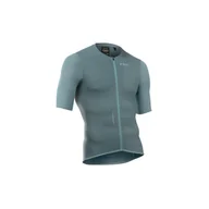 Koszulki rowerowe - Koszulka rowerowa szosowa NORTHWAVE Essence Jersey UPF50 zielony - miniaturka - grafika 1