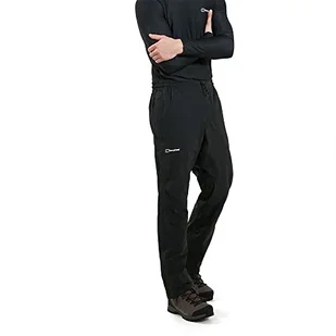 Berghaus Męska kurtka wodoszczelna Alluvion, czarny, S Lang (33 Zólles) - Kurtki męskie - miniaturka - grafika 1