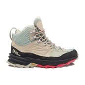 Buty trekkingowe damskie - Damskie buty trekkingowe Jack Wolfskin CYROX TEXAPORE MID W mint leaf - 39 - miniaturka - grafika 1