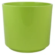 Donice - Osłonka ceramiczna cylinder 994 14 cm zielona Cermax - miniaturka - grafika 1