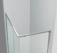 Kabiny prysznicowe - Novellini KUADHSF-K Modus drzwi do wnęki G70 lewe wys 195 cm szkło 6 mm przejrzyste profil chromKabiny pry - miniaturka - grafika 1