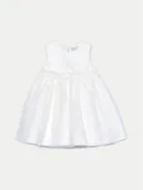 Sukienki i spódniczki dla dziewczynek - Abel & Lula Sukienka elegancka 5003 Biały Regular Fit - miniaturka - grafika 1