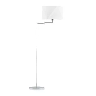Lysne Lampa stojąca SANTIAGO stelaż biały abażur biały 88896 - Lampy stojące - miniaturka - grafika 2