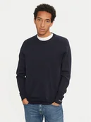 Swetry męskie - Pepe Jeans Sweter New Andre PM702469 Granatowy Regular Fit - miniaturka - grafika 1
