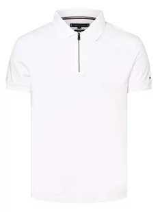 Tommy Hilfiger - Męska koszulka polo, biały - Koszulki męskie - miniaturka - grafika 1
