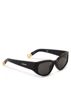 Okulary przeciwsłoneczne - JACQUEMUS Okulary przeciwsłoneczne JAC5C1SUN Czarny - miniaturka - grafika 1