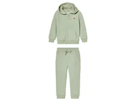 Spodnie i spodenki dla dziewczynek - lupilu® Dres dziecięcy z bawełny (110/116, Zielony) - miniaturka - grafika 1