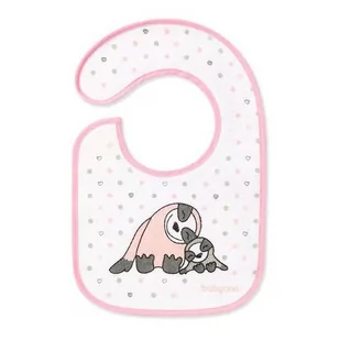 BabyOno Śliniak frotte 20x30cm Leniwiec 3m+, 1szt. - Śliniaki i fartuszki - miniaturka - grafika 1